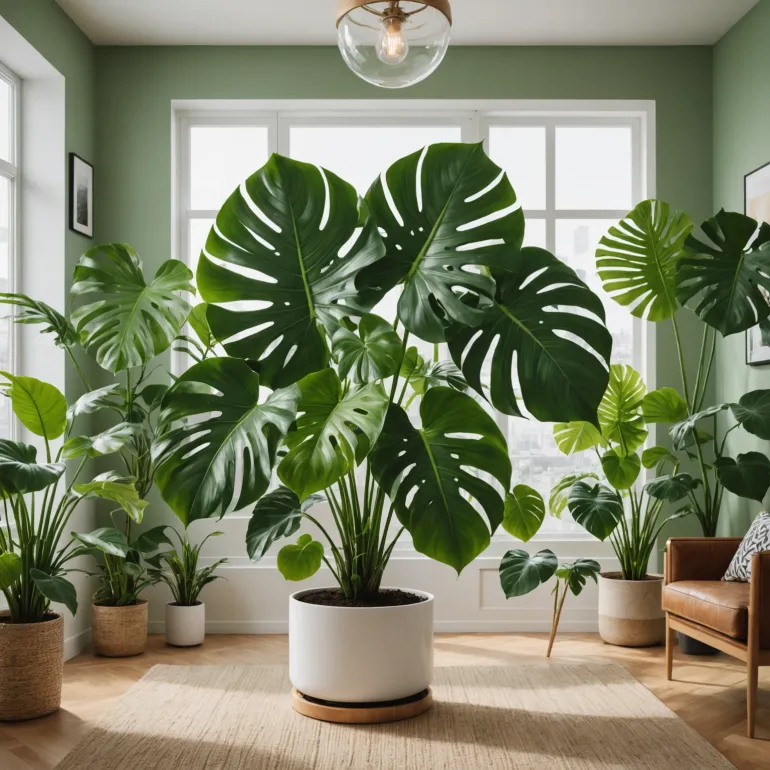 Секреты ухода за монстерой: Как вырастить здоровую монстеру — полив, пересадка, уход