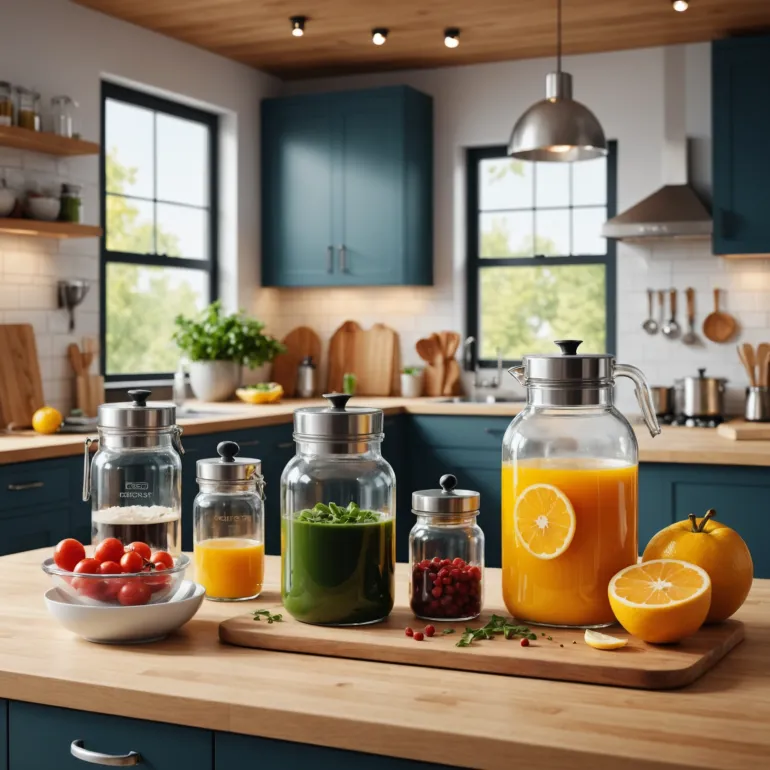 Кухня: искусство организации и удобства с флаконом мерным 500мл и флаконом дозатором