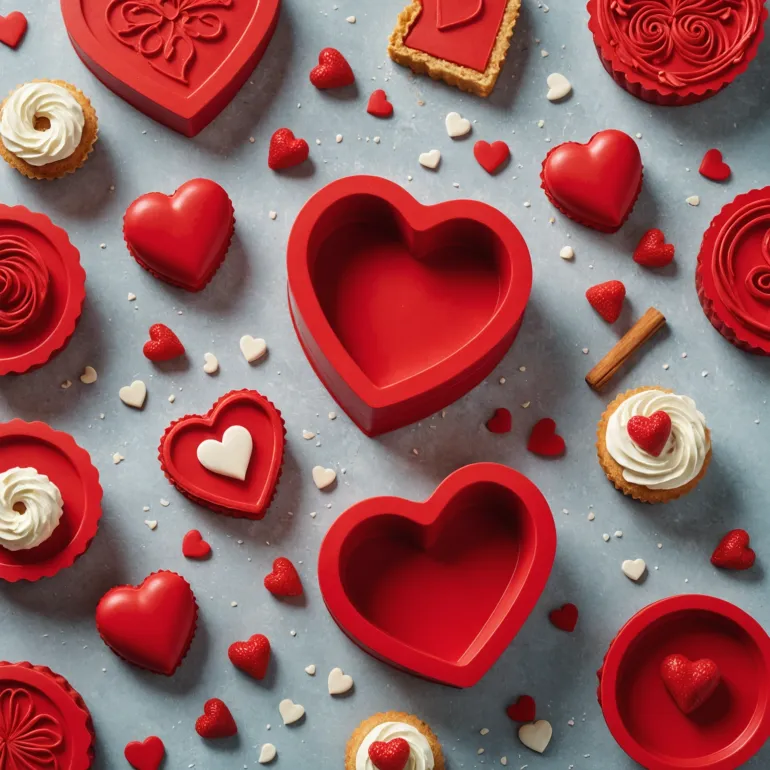 Искусство выпечки: как форма кексы сердце и силиконовые формы преобразят ваши десерты