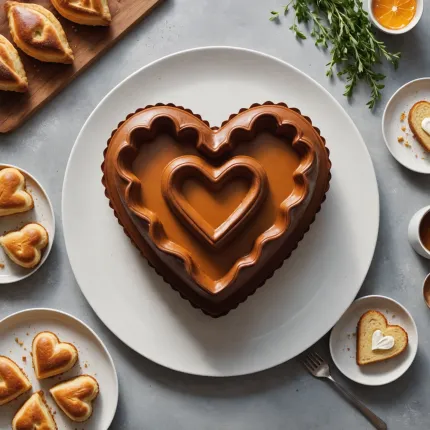 Волшебство выпечки: как форма торт сердце 22см и форма силикон открывают новые горизонты в домашней кулинарии