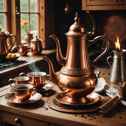 Искусство домашнего уюта: как турка из меди и кофеварка на 6 чашек преобразят ваш быт