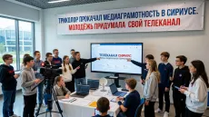Триколор прокачал медиаграмотность в Сириусе. Молодёжь придумала свой телеканал